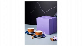 Набор чашек чайных с блюдцами Decor de table Арабика 200 мл, 2 шт, фарфор, п/к