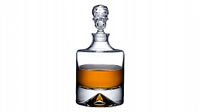 Набор из графина и 2 стаканов для виски Nude Glass Тень 1,25 л, 350 мл