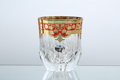 Набор стаканов для виски Astra Gold Natalia Golden Red Decor 350мл