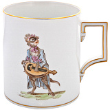 Кружка 250мл Шарманщик, лим.вып.39/100, 2008г
