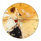 Часы настенные Лебедь PARKES 30,5см