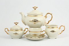 Чайный сервиз на 6 персон Мария Луиза Ivory