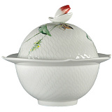 Сахарница Meissen 200мл Игра волн, рельеф, дикая флора