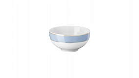 Салатник порционный Rosenthal Сваровски 12 см, фарфор, голубой