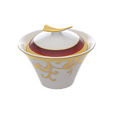 Чайный сервиз на 6 персон Tosca Bordeaux Gold