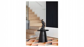 Фигурка Lladro Попугай Макао 22х45 см, фарфор, черная