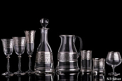 Набор стаканов для сока Silver S/3, 6 шт, Timon