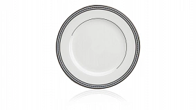 Тарелка пирожковая Noritake "Богарт платиновый" 16,5см