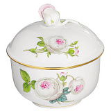 Сахарница Meissen 9 см Белая роза