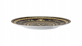 Тарелка подстановочная Rosenthal Versace Virtus Gala 33 см, черная