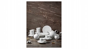 Сервиз чайный Decor de table Плиссе на 6 персон 21 предмет, п/к