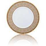 Тарелка акцентная Noritake "Рочель,золотой кант" 23см