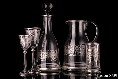 Набор стаканов для сока Silver S/39, 6 шт, Timon