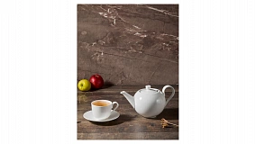Сервиз чайный Decor de table Плиссе на 6 персон 21 предмет, п/к