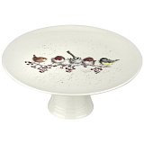 Блюдо для торта на ножке Royal Worcester "Одним снежным днём" 25см