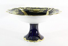 Ваза для фруктов Илза 31см н/н"Симфония Кобальт"